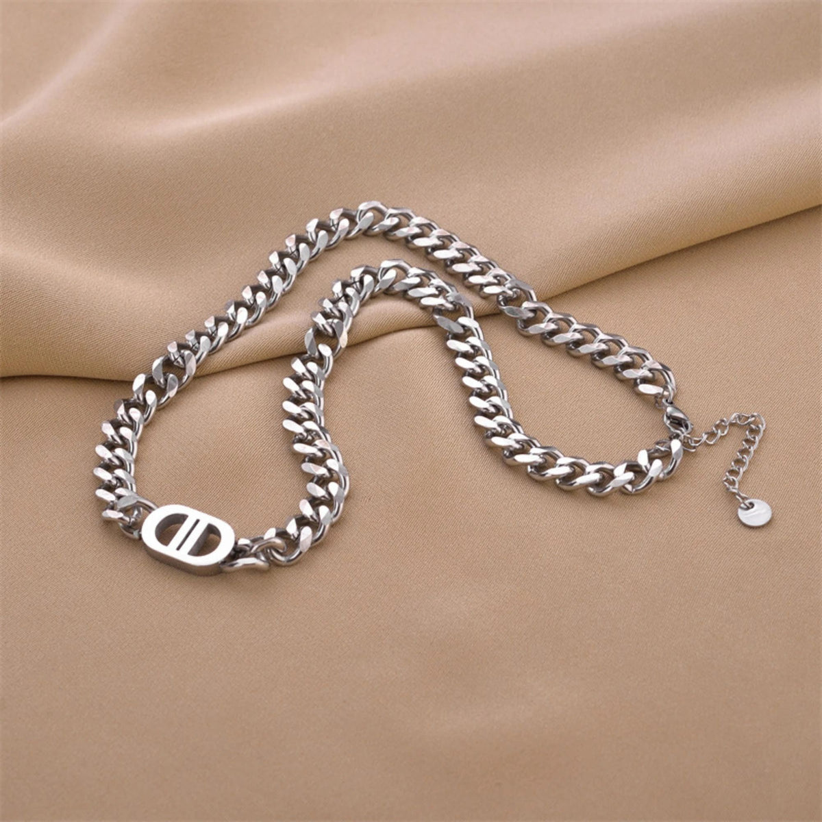 MYKI Charming Stainless Steel Necklace (MK703-SSYI)
