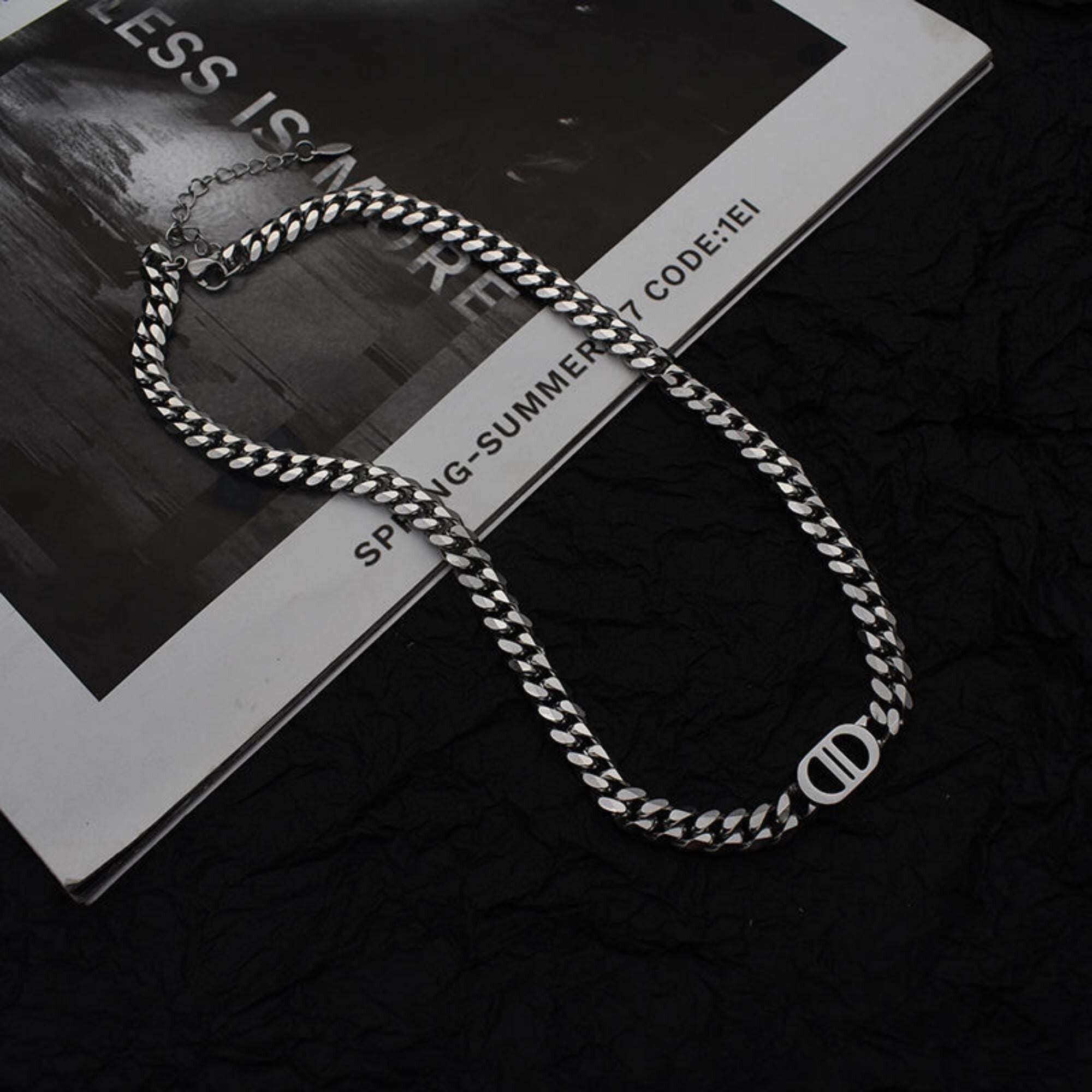 MYKI Charming Stainless Steel Necklace (MK703-SSYI)