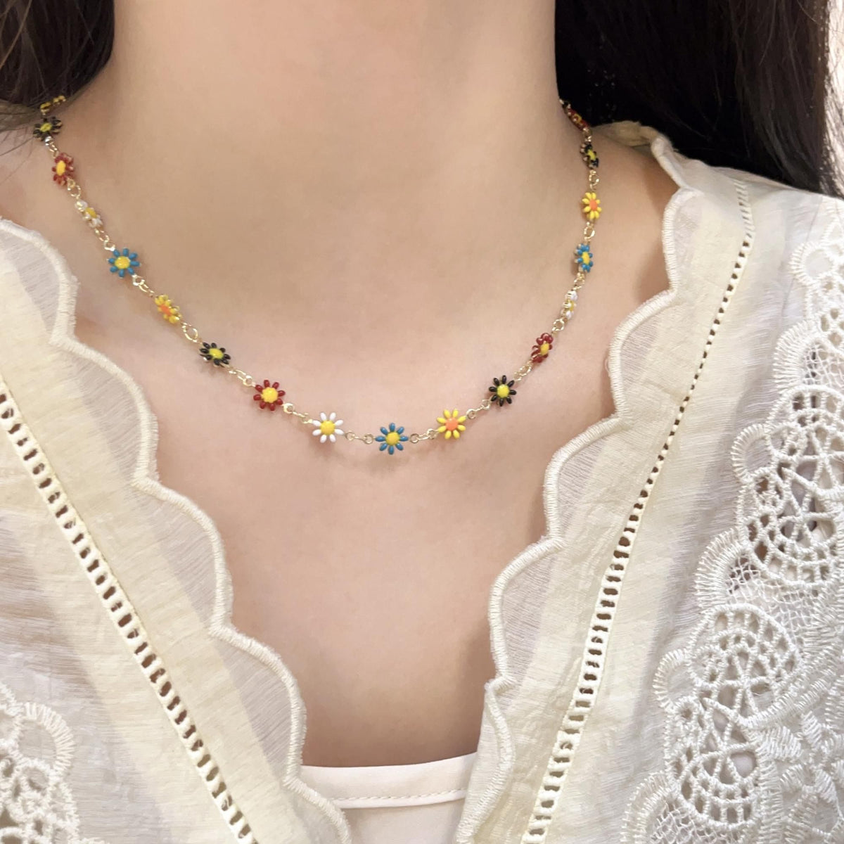 MYKI Magnificent Stainless Steel Necklace (MK708G-SSYI)