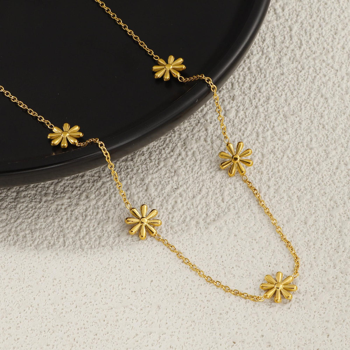 MYKI Splendid Stainless Steel Necklace (MK726G-SSYI)