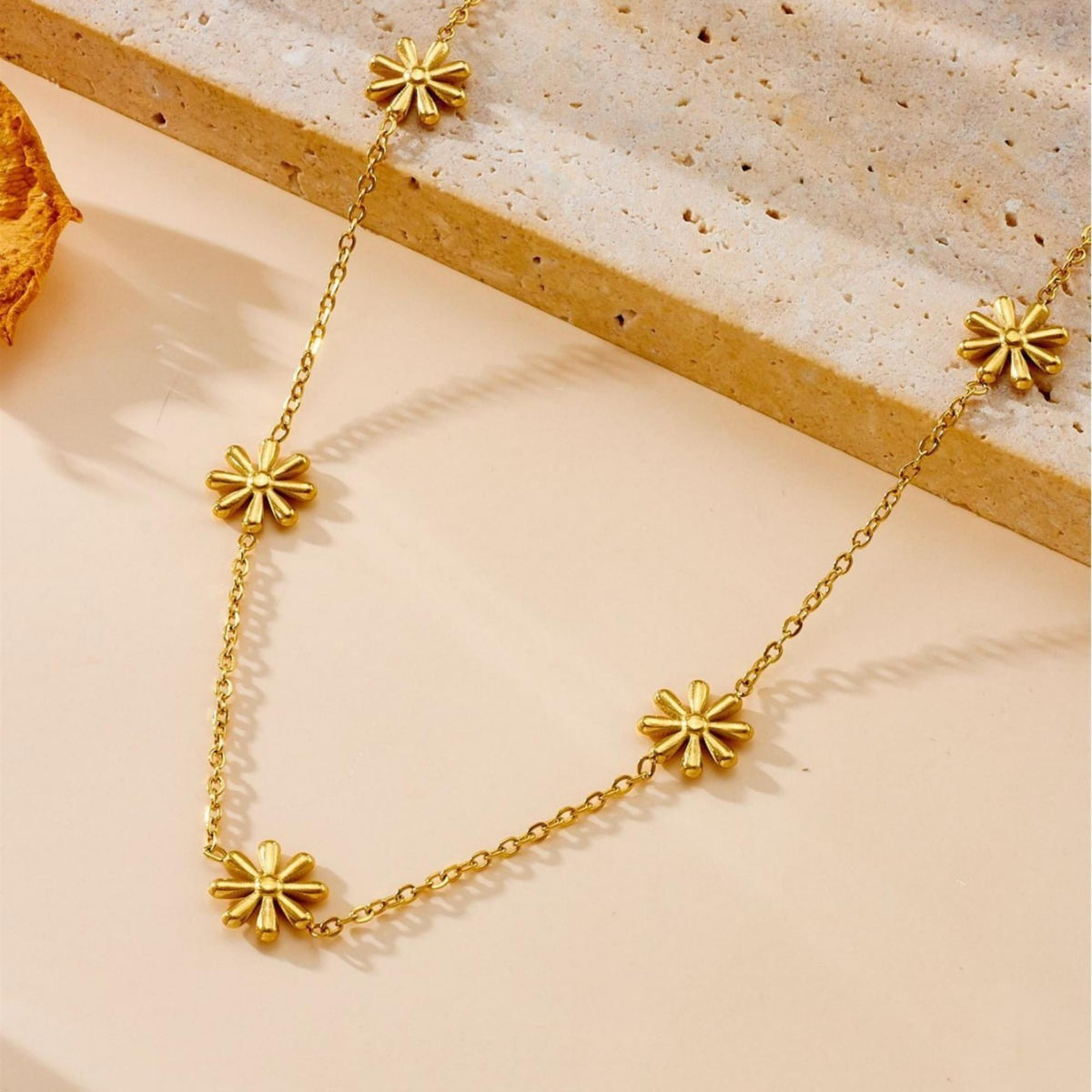 MYKI Splendid Stainless Steel Necklace (MK726G-SSYI)