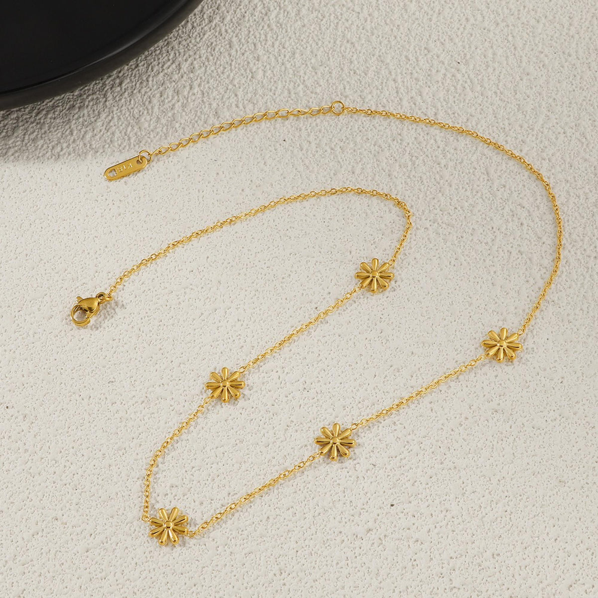 MYKI Splendid Stainless Steel Necklace (MK726G-SSYI)