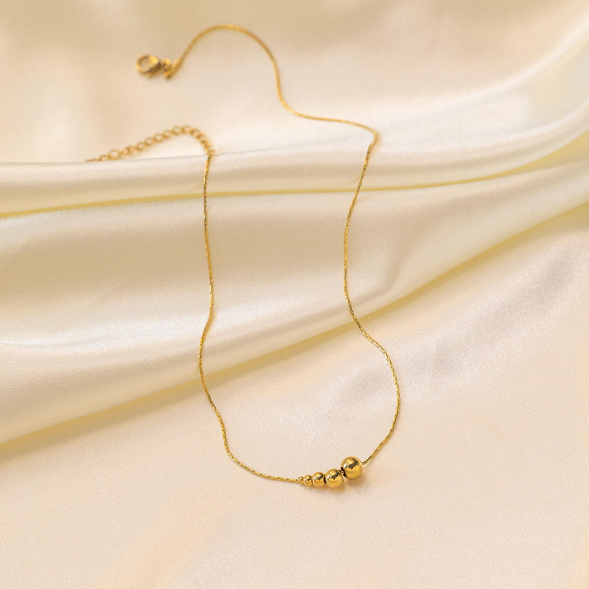 MYKI Cute Stainless Steel Necklace (MK740G-SSYI)