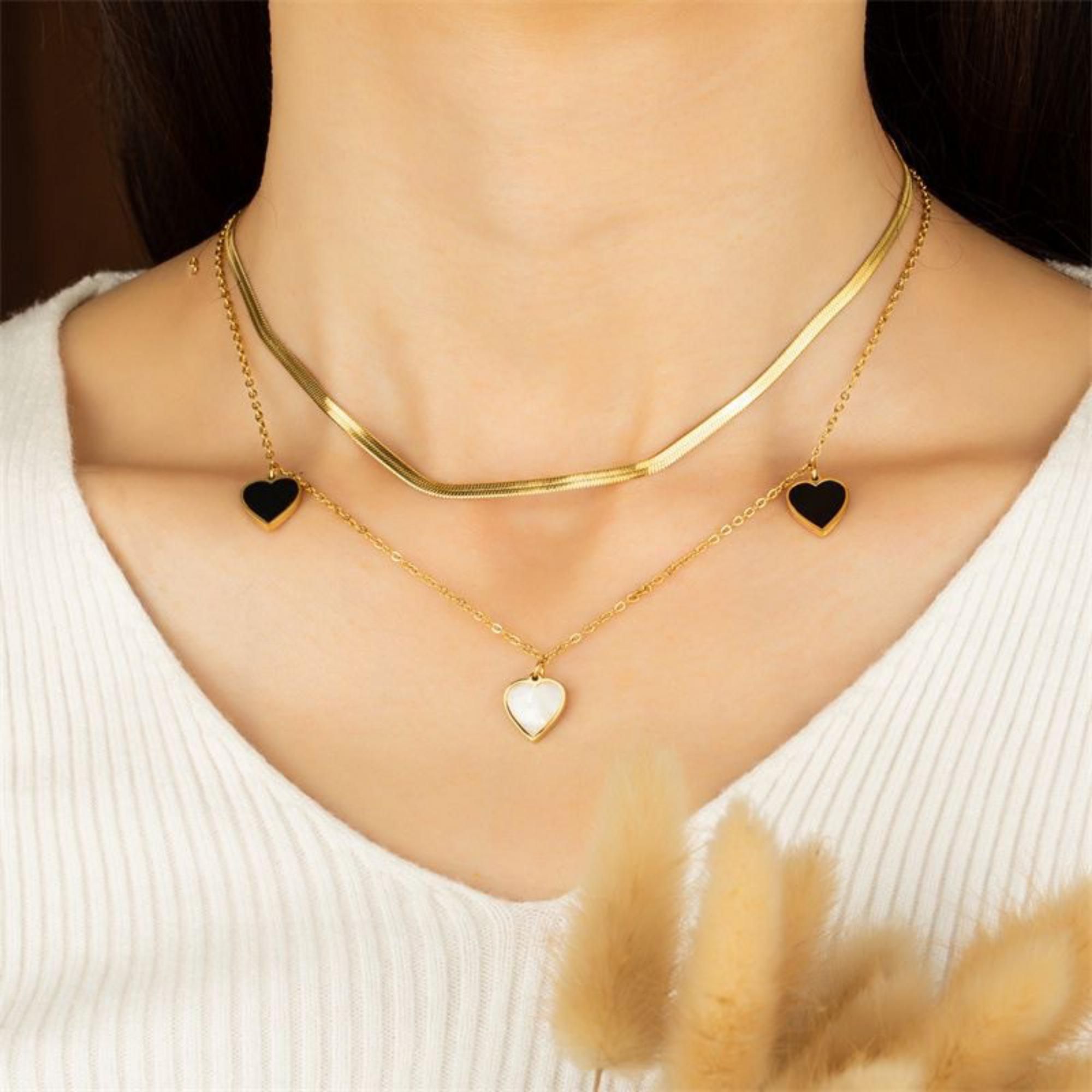 MYKI Personable Stainless Steel Necklace (MK743G-SSYI)
