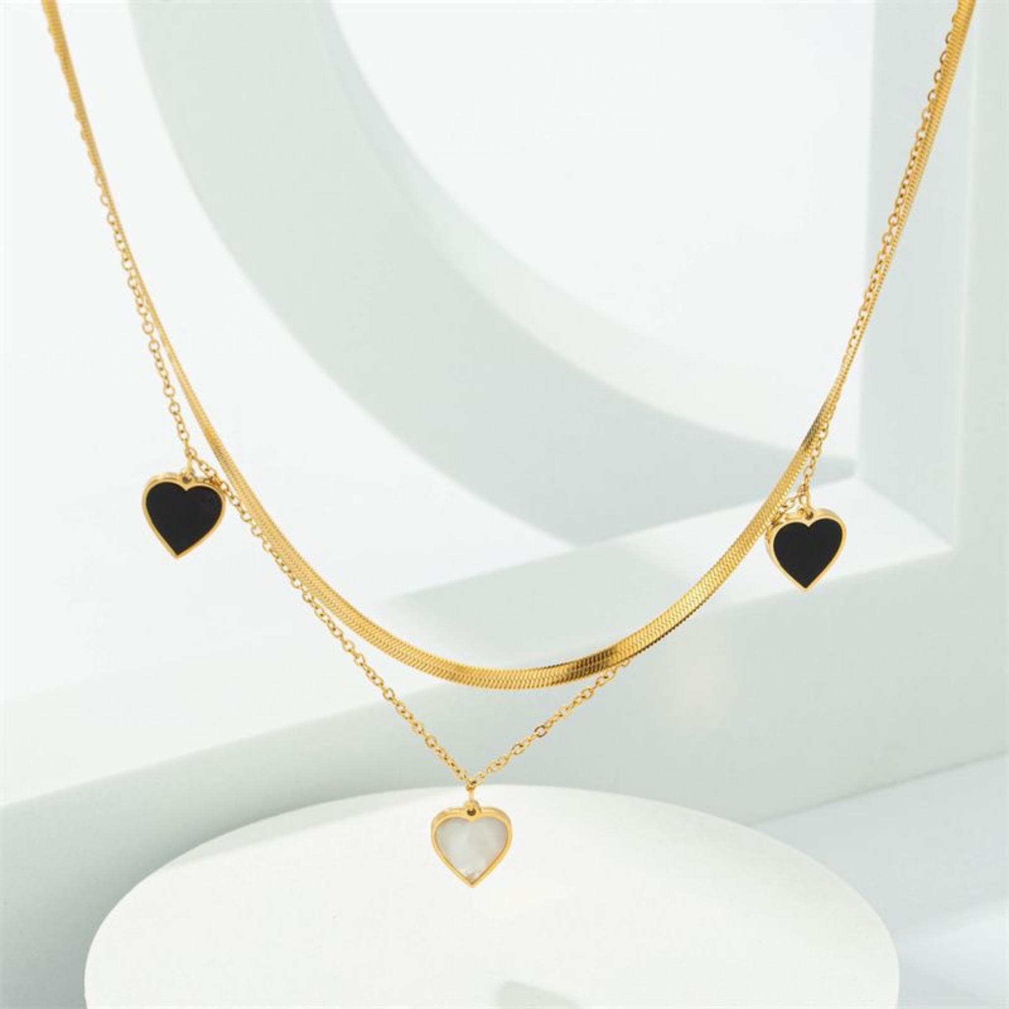 MYKI Personable Stainless Steel Necklace (MK743G-SSYI)