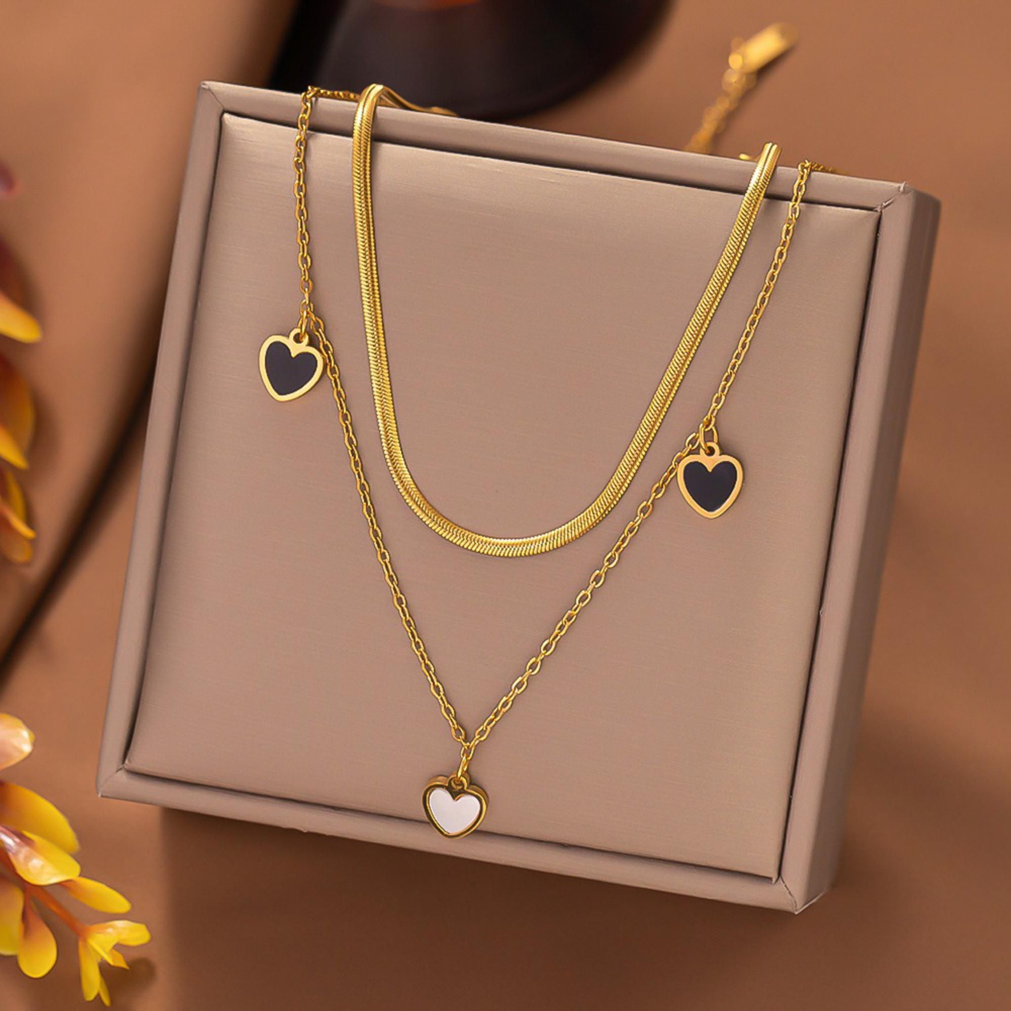 MYKI Personable Stainless Steel Necklace (MK743G-SSYI)