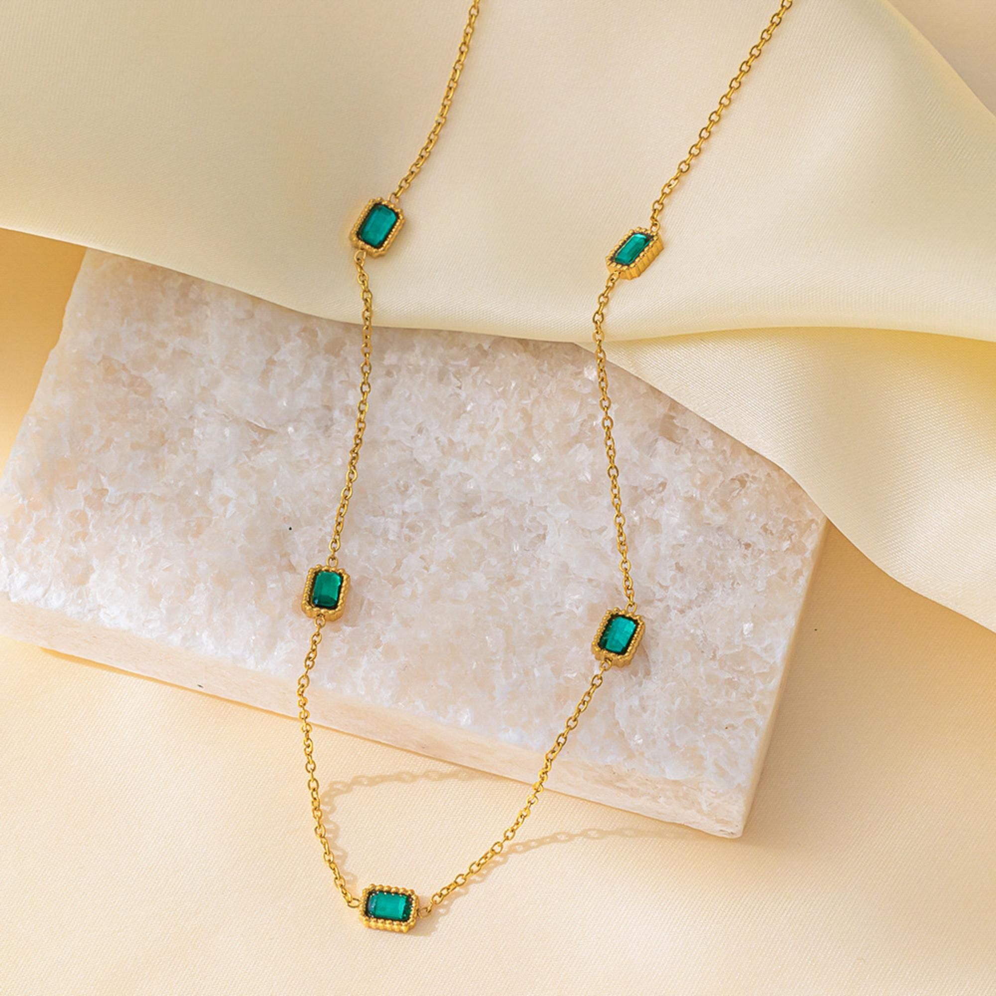 MYKI Foxy Stainless Steel Necklace (MK753G-SSYI)