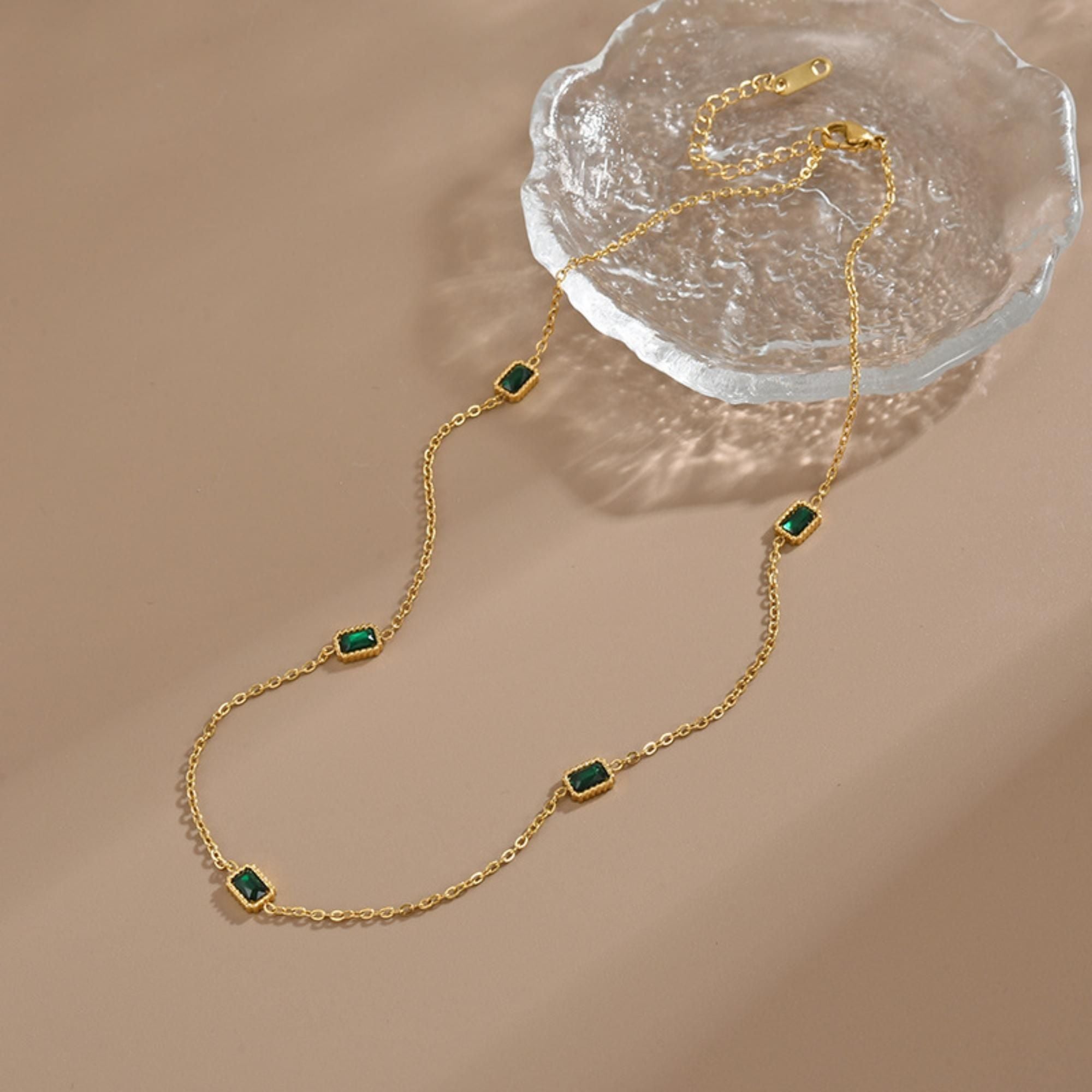 MYKI Foxy Stainless Steel Necklace (MK753G-SSYI)
