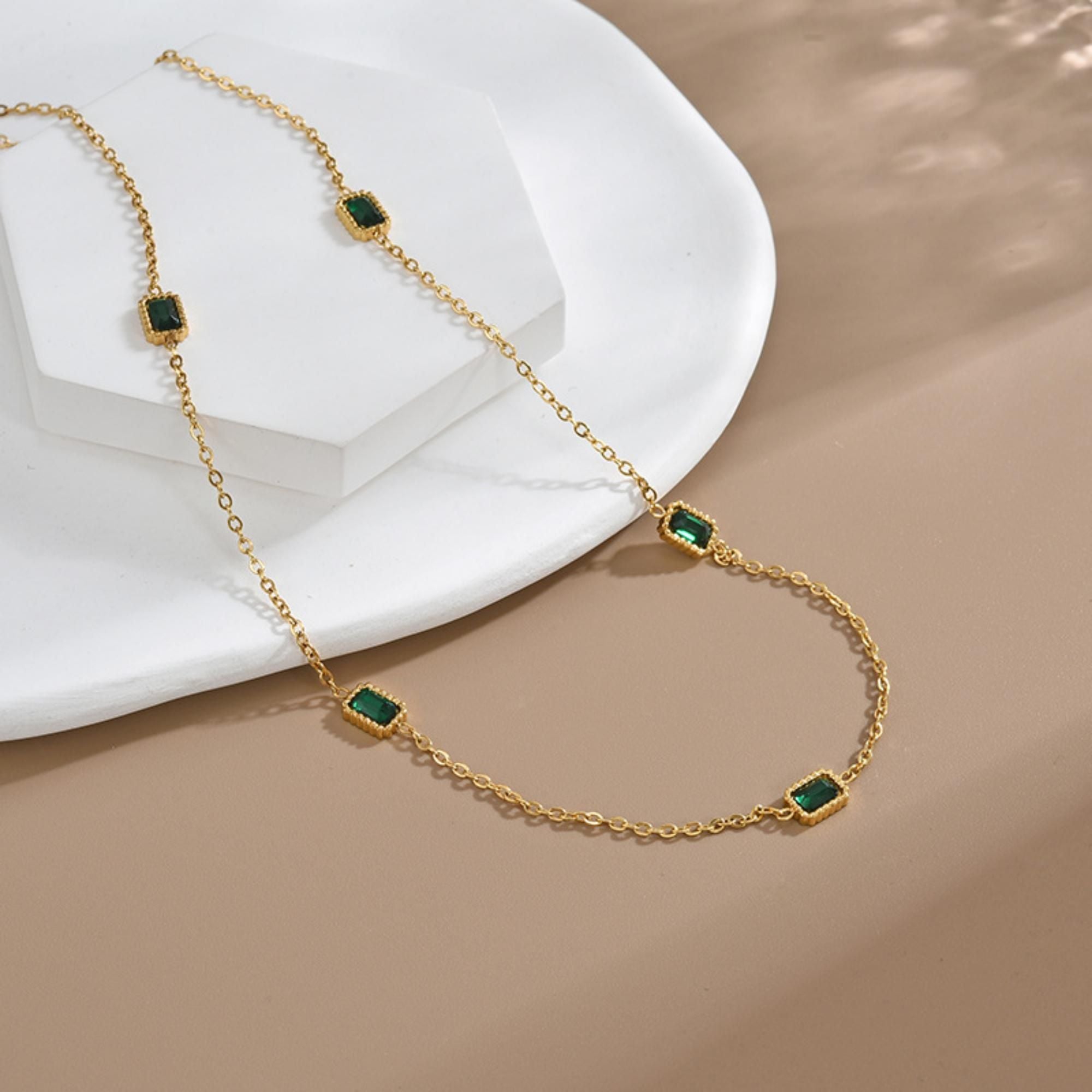 MYKI Foxy Stainless Steel Necklace (MK753G-SSYI)