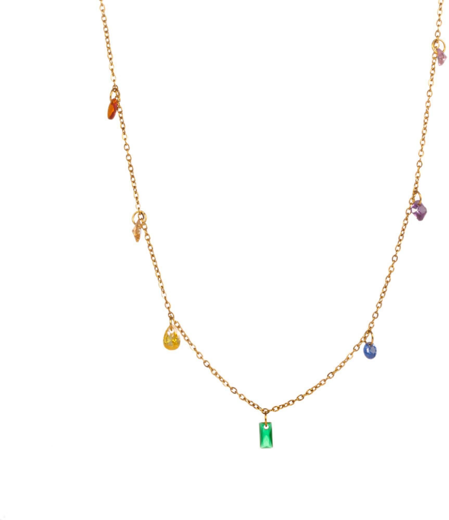 MYKI Photogenic Stainless Steel Necklace (MK754G-SSYI)