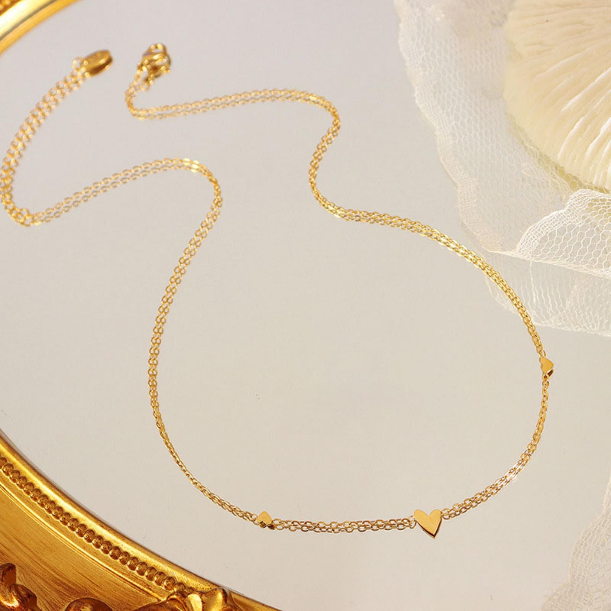MYKI Slick Stainless Steel Necklace (MK755G-SSYI)