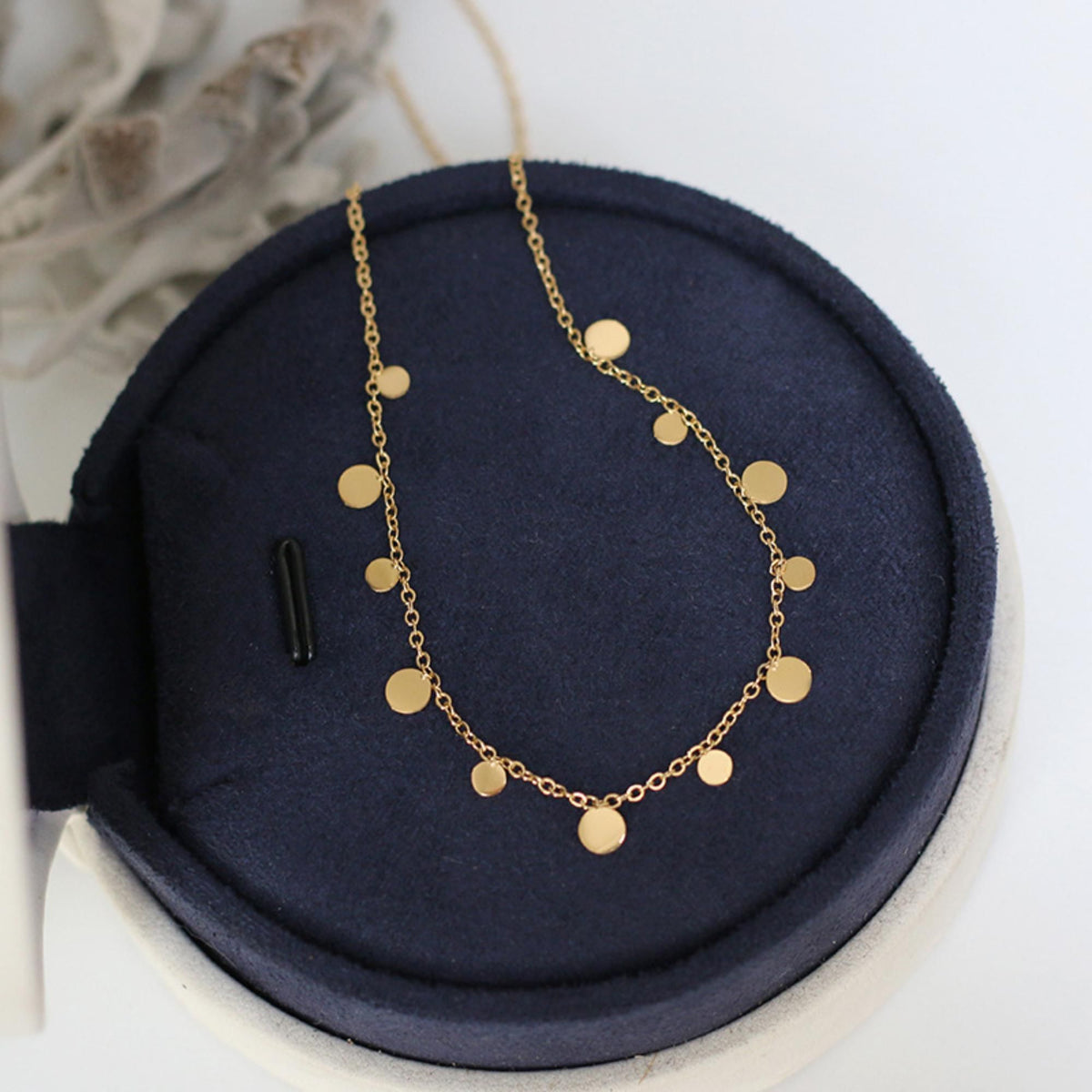 MYKI Zingy Stainless Steel Necklace (MK773G-SSYI)