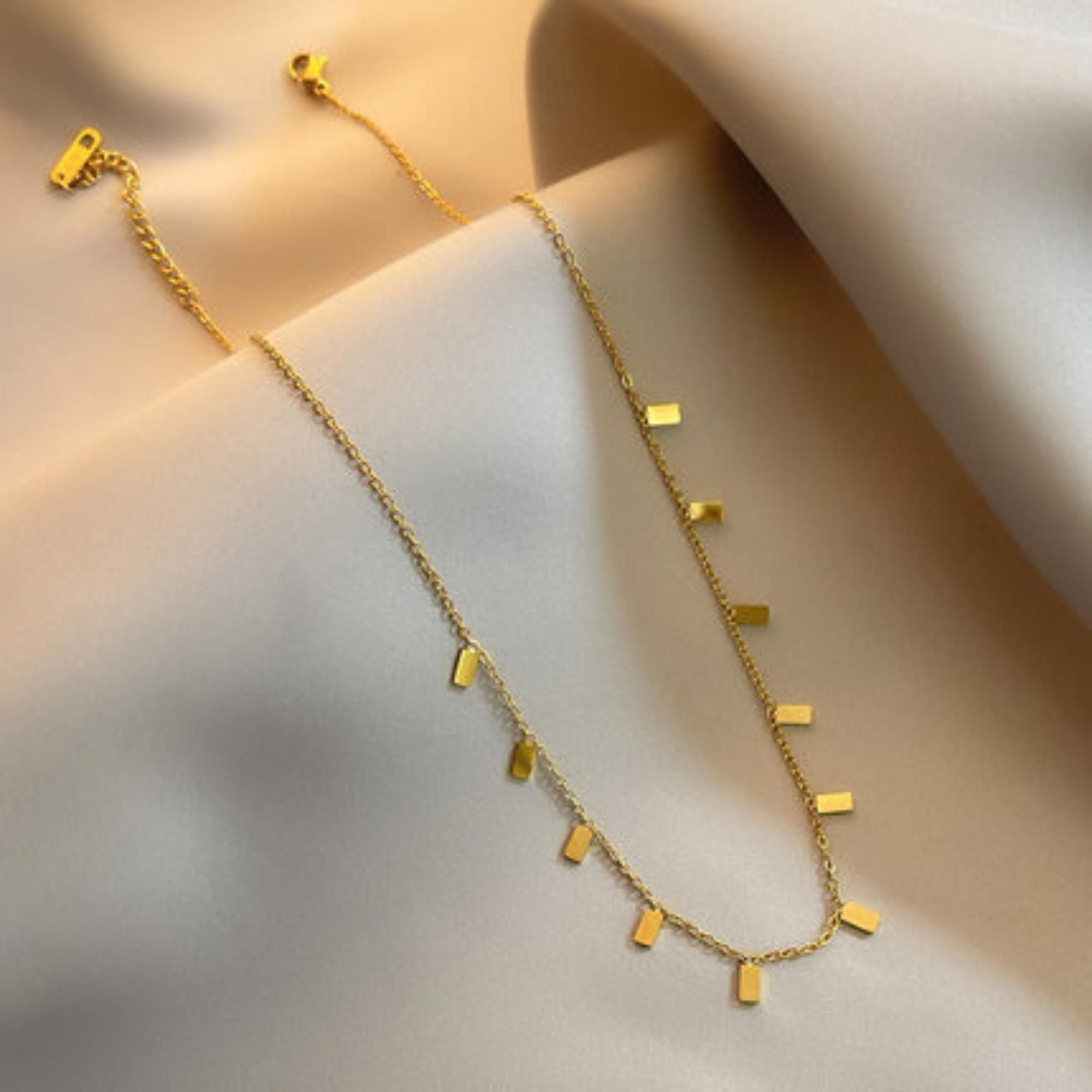 MYKI Cute Stainless Steel Necklace (MK775G-SSYI)