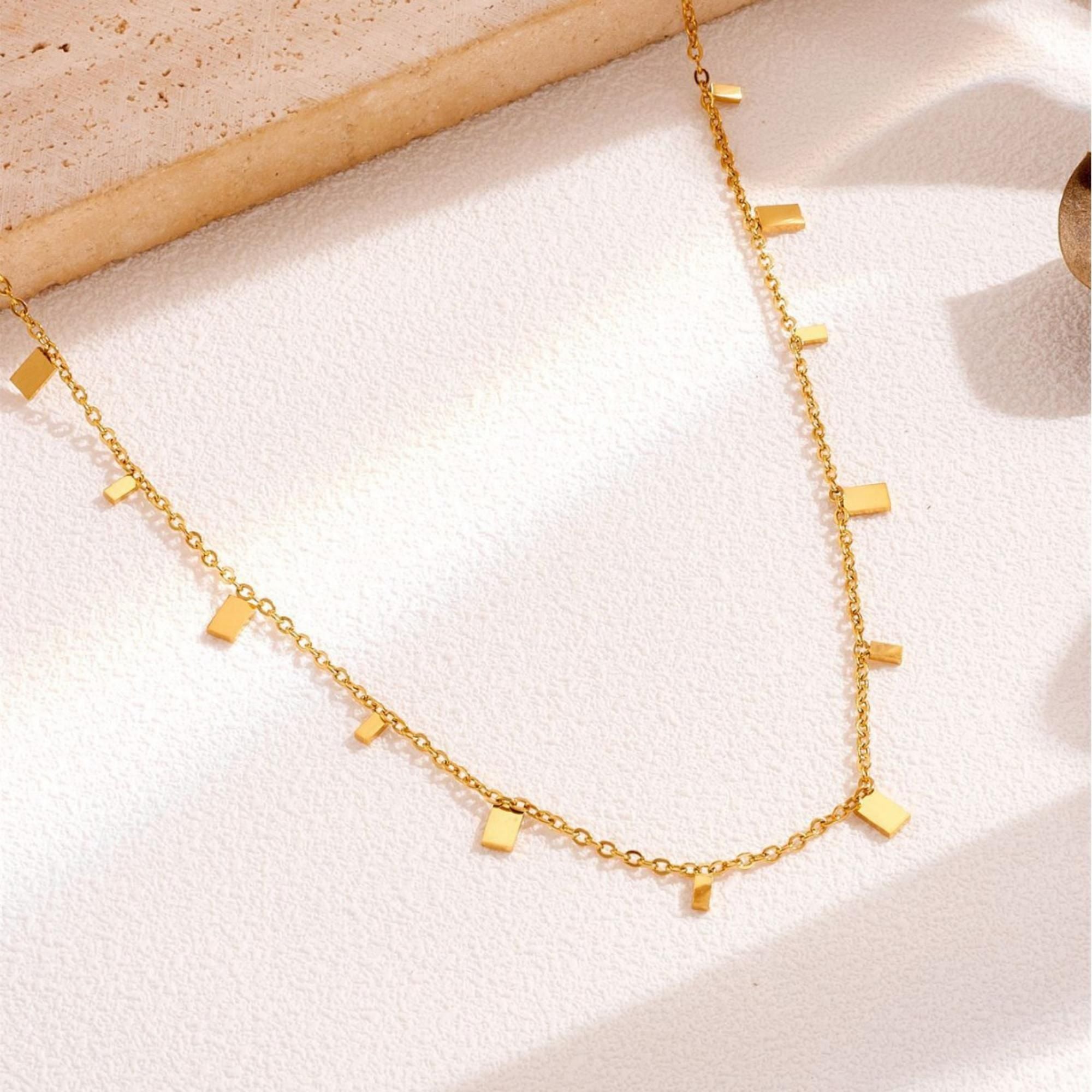 MYKI Cute Stainless Steel Necklace (MK775G-SSYI)