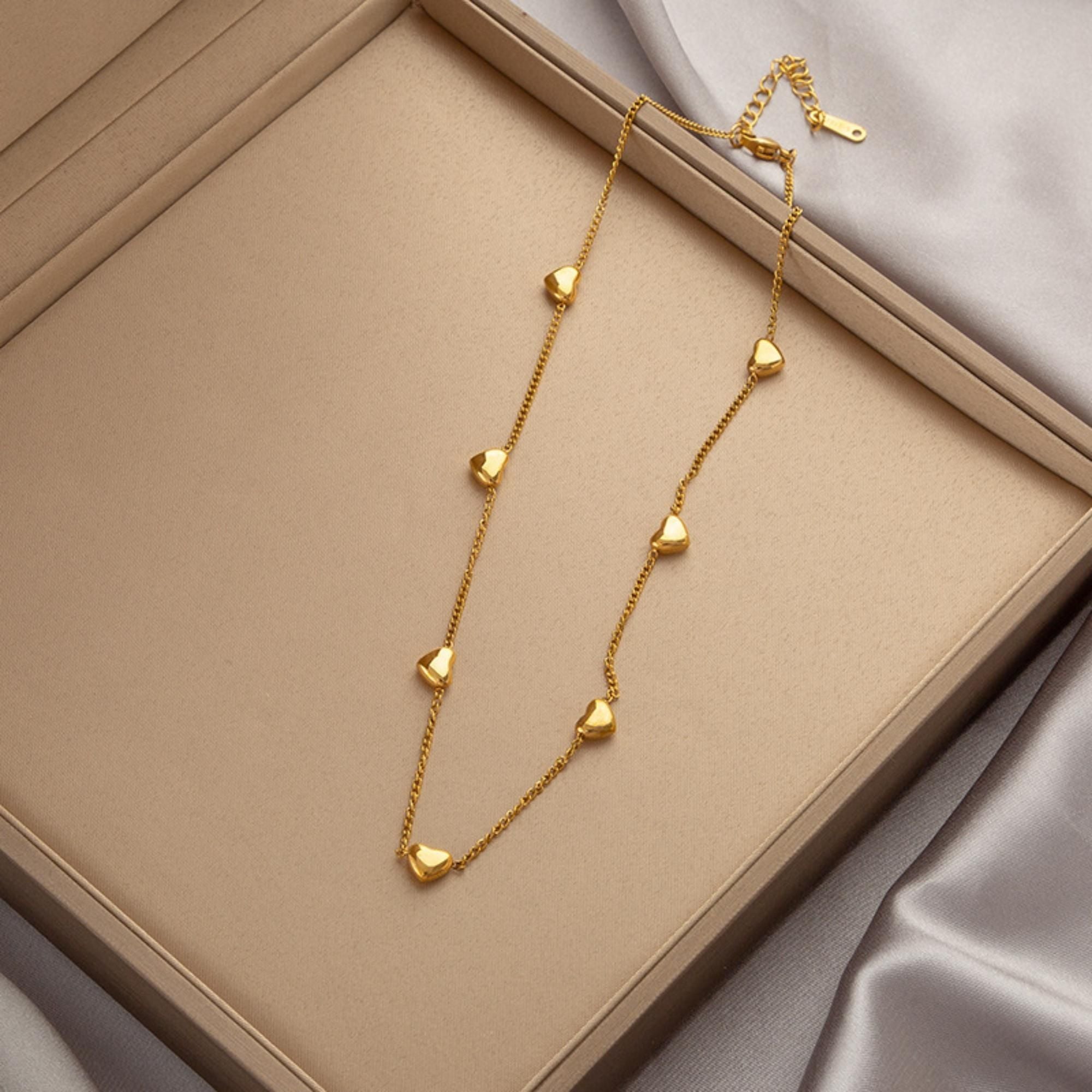 MYKI Exquisite Stainless Steel Necklace (MK800G-SSYI)