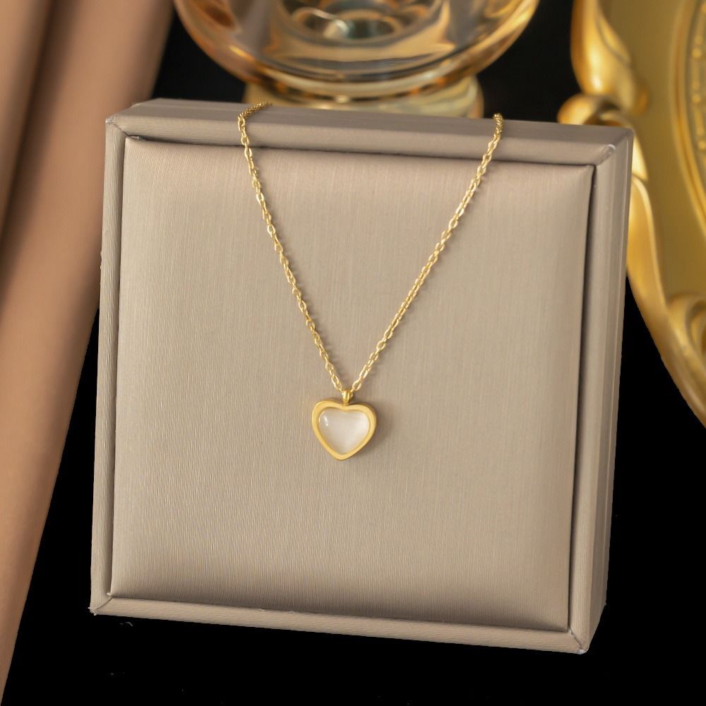 MYKI Good Stainless Steel Necklace (MK812G-SSYI)