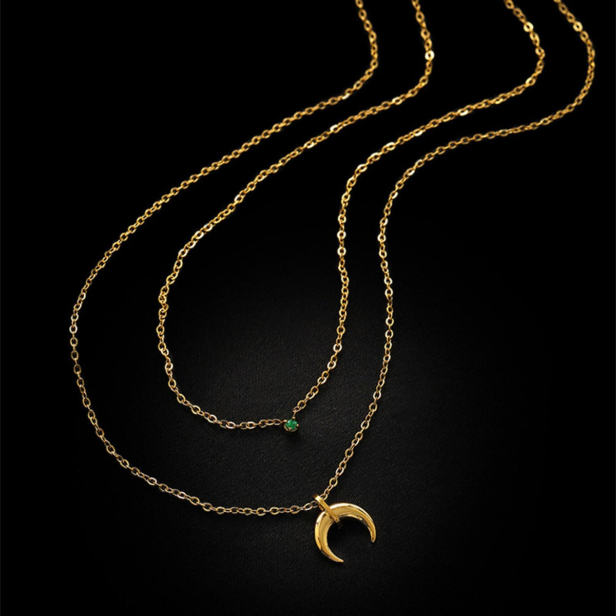 MYKI Elegant Stainless Steel Necklace (MK815G-SSYI)