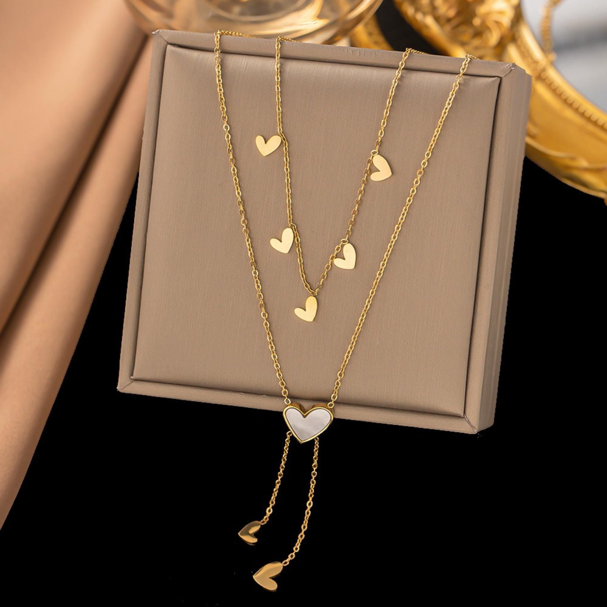 MYKI Magnificent Stainless Steel Necklace (MK818G-SSYI)