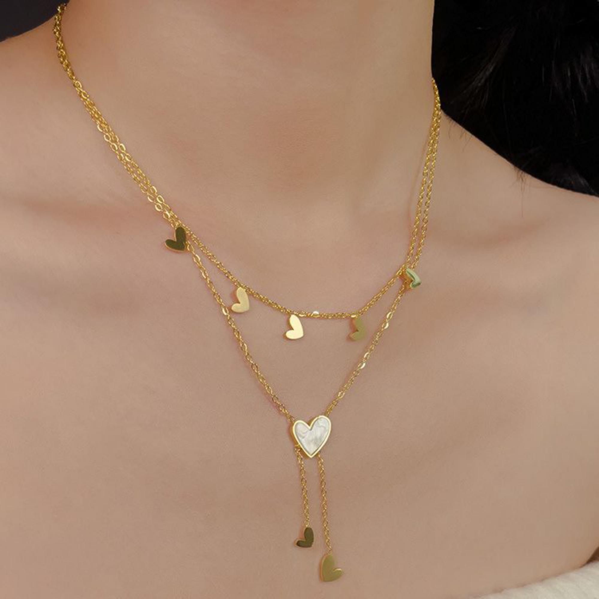 MYKI Magnificent Stainless Steel Necklace (MK818G-SSYI)