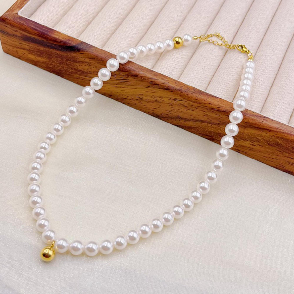 MYKI Ravishing Stainless Steel Necklace (MK825G-SSYI)