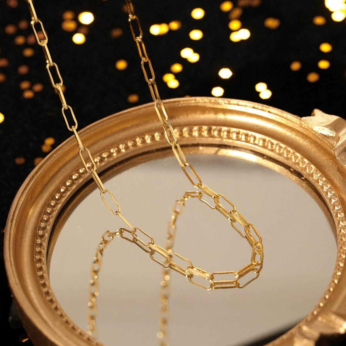MYKI Flawless Stainless Steel Necklace (MK830G-SSYI)