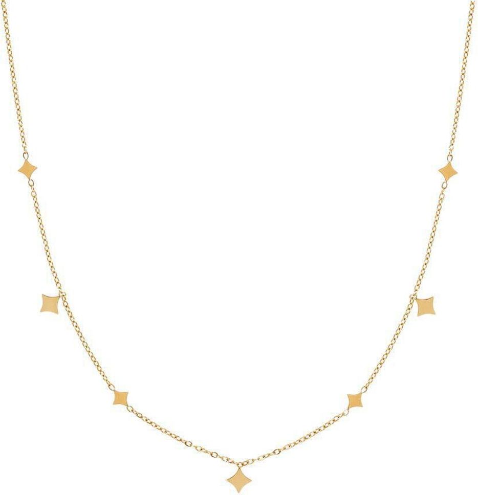 MYKI Anti-Tarnish Minimal Star Gold Necklace (MK959G-SSYI)