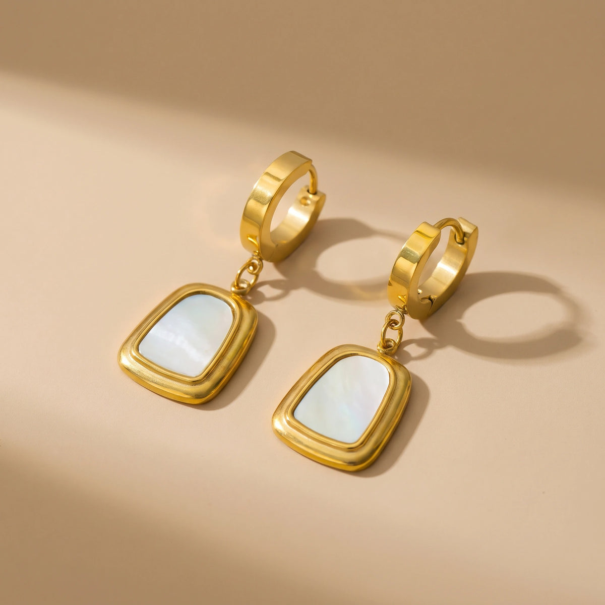 MYKI Enamel Drop Earrings | MYKI (MKERCH1038G-SSYI)