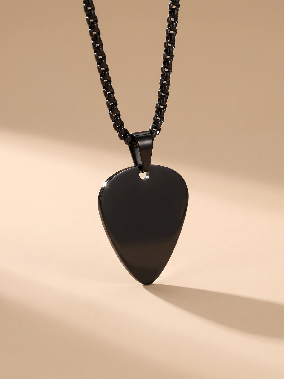 MYKI Anti-Tarnish Guitar Pick Pendant (MKMC117-MPC)
