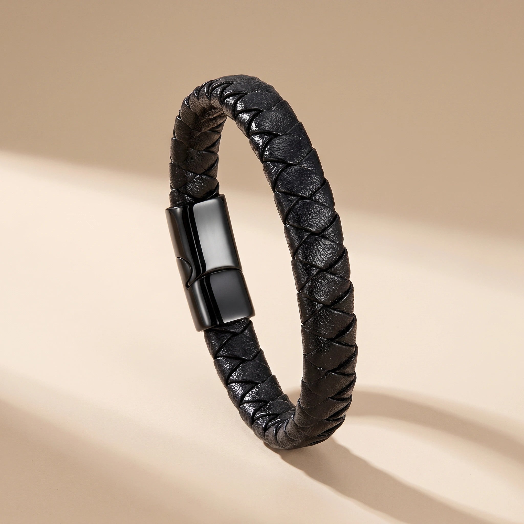 MYKI Classy Leather Bracelet (MKMBR146)