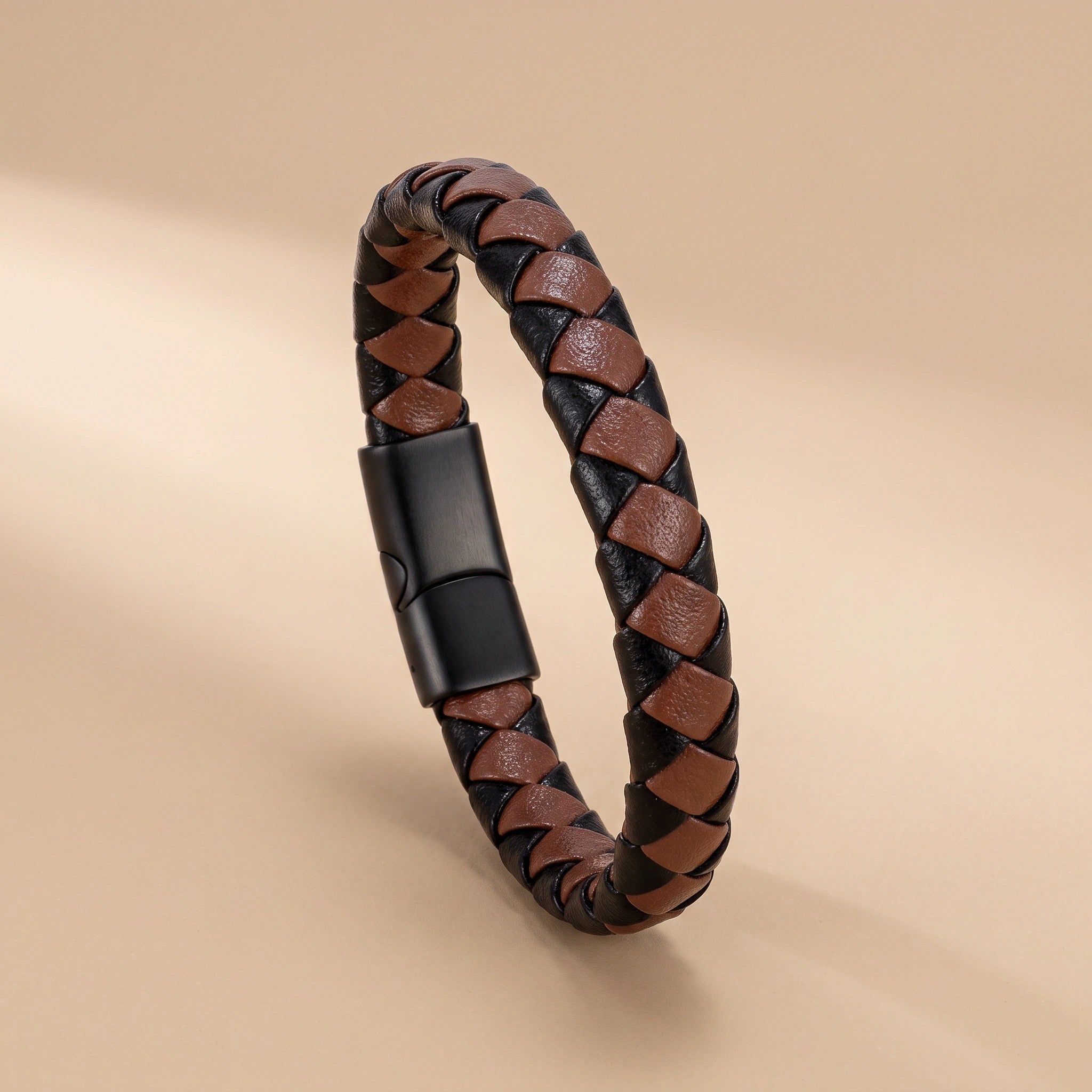 MYKI Classy Leather Bracelet (MKMBR146)