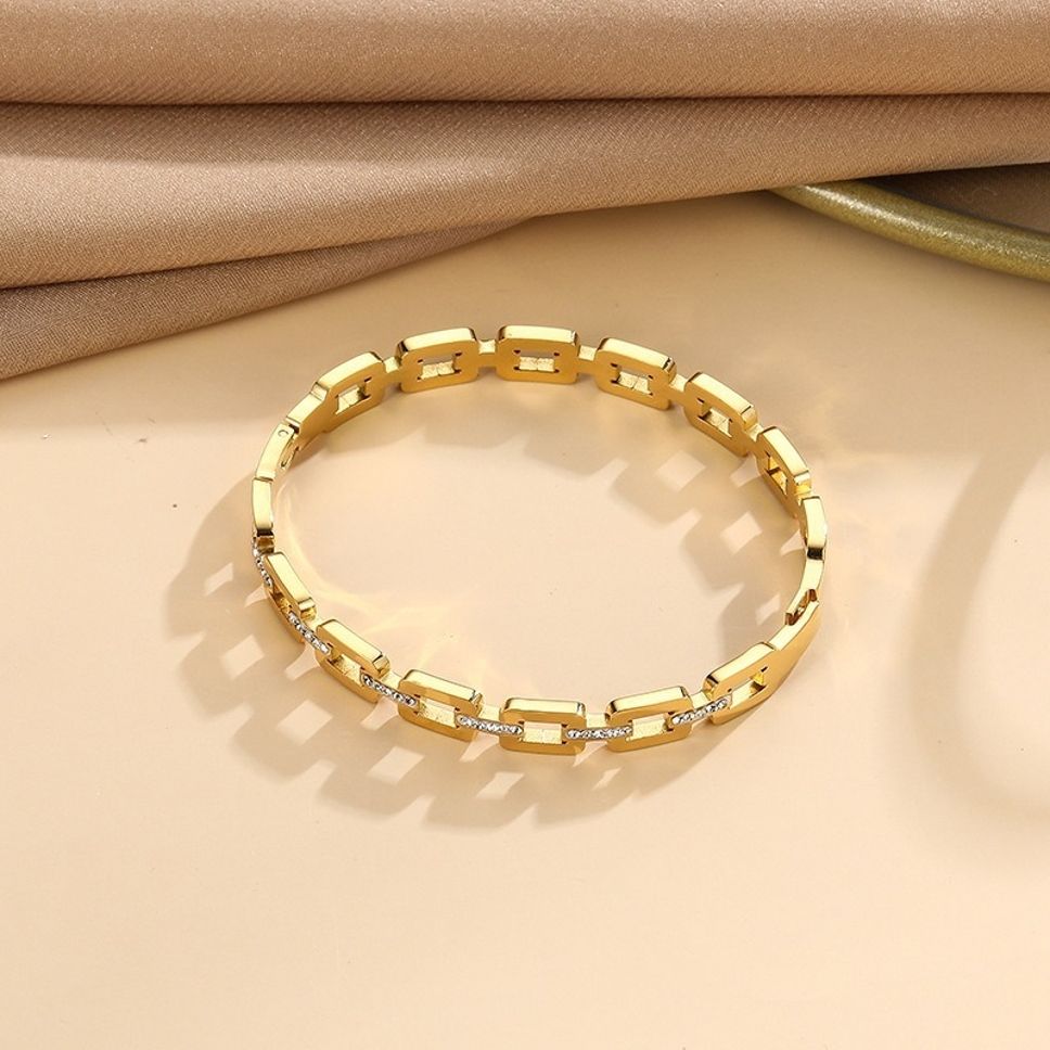 MYKI Diamond Kada Bracelet (MKBRAD411G)