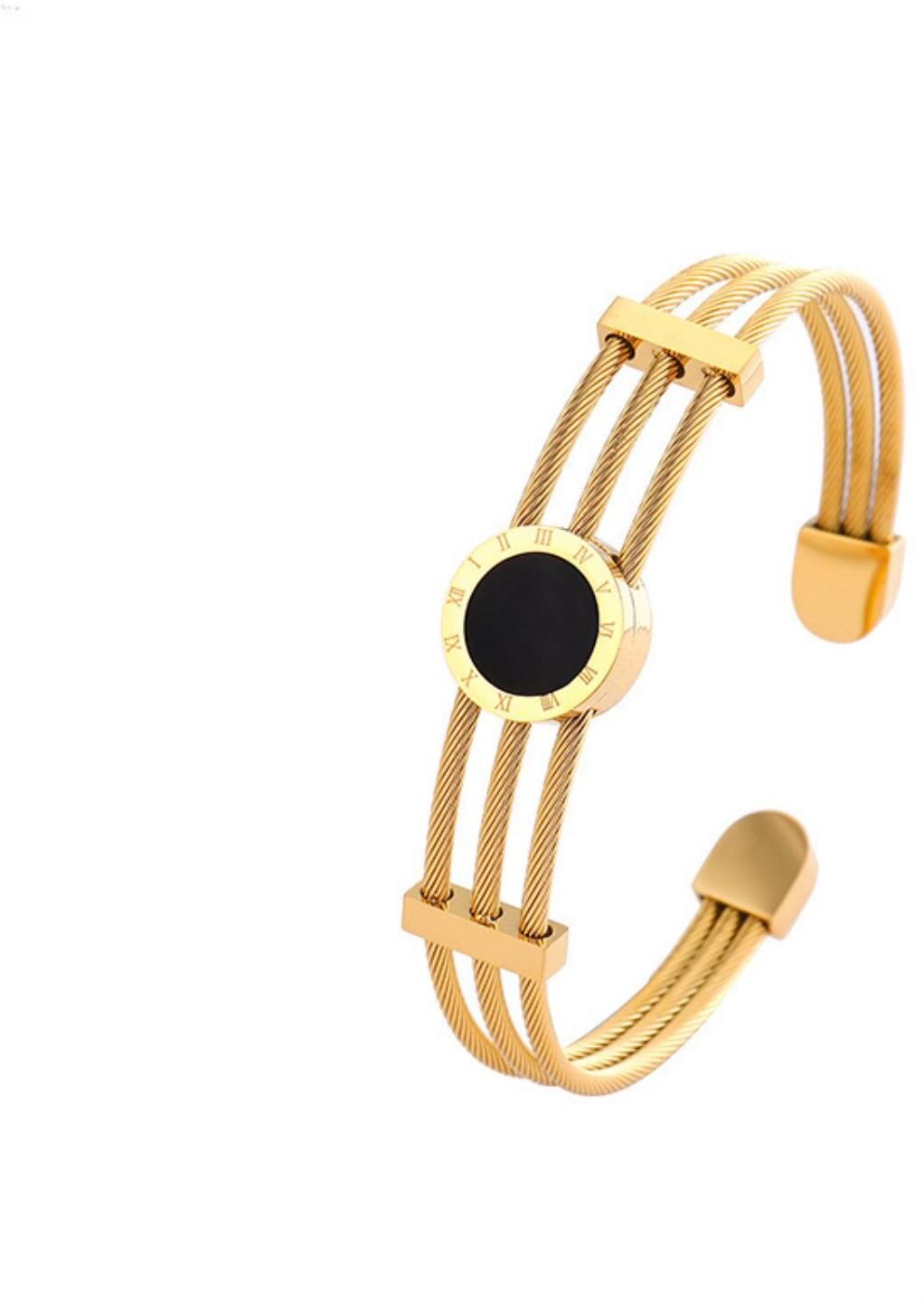 MYKI Beautiful Roman Kada Bracelet For Women & Mens (MKBRAD522G)