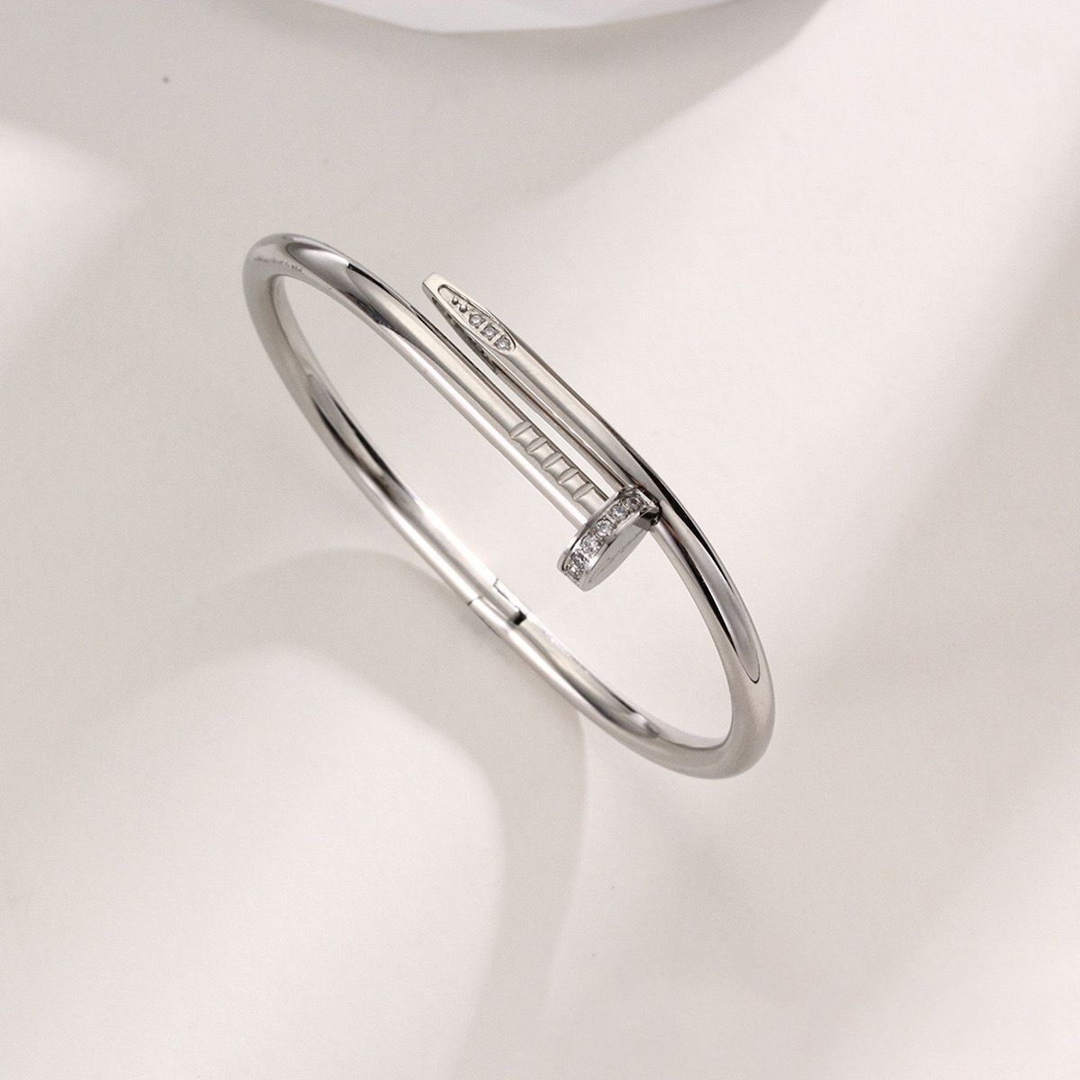 MYKI Amazing Diamond Premium plated Kada Bracelet  (MKBRAD537)