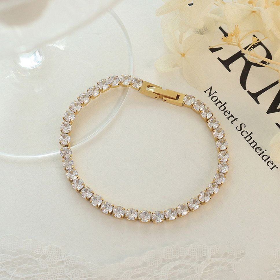 MYKI Mesmerizing Bracelet  (MKBRAD575WHITE-CSS)