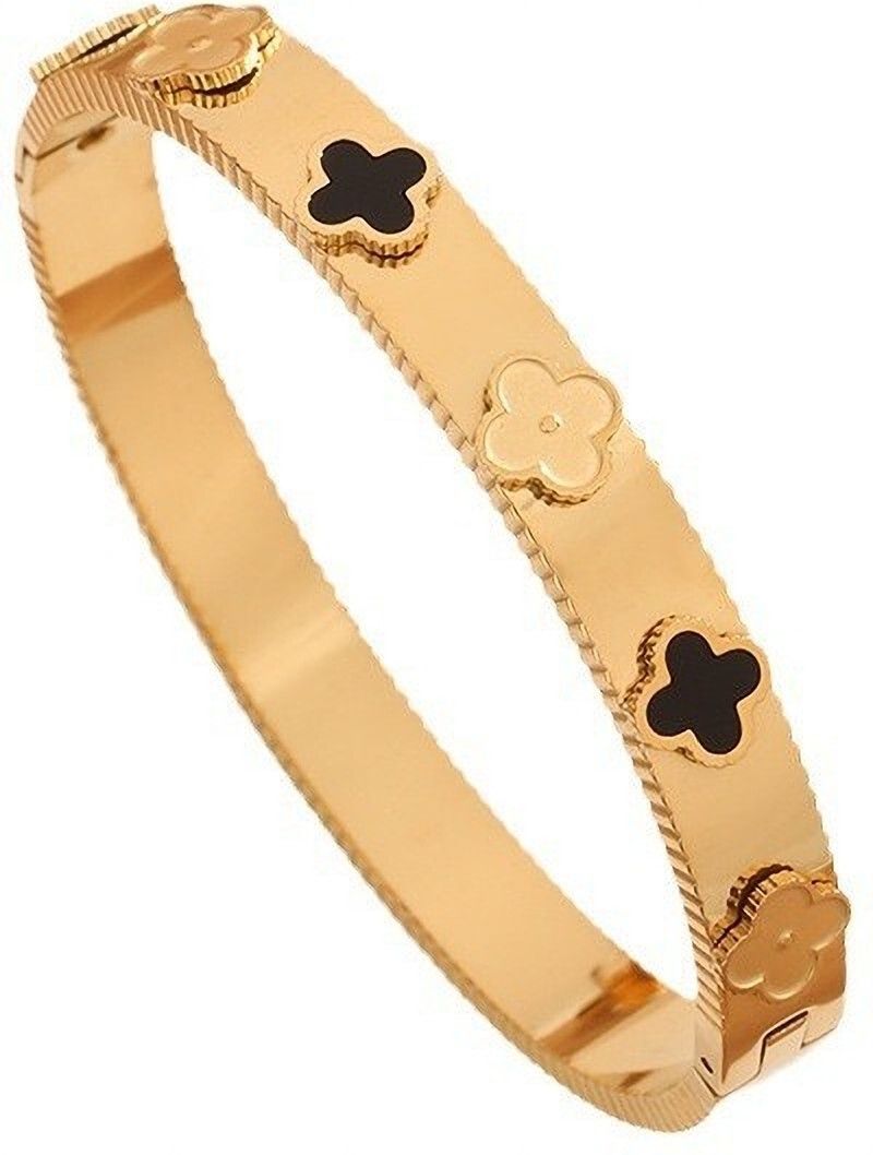 MYKI Clover Kada Bracelet (MKBRAD618-CSS)