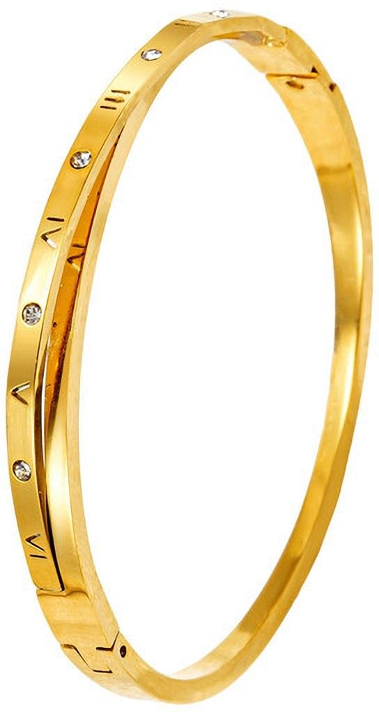 MYKI Roman Twist Bracelet (MKBRAD624-CSS)