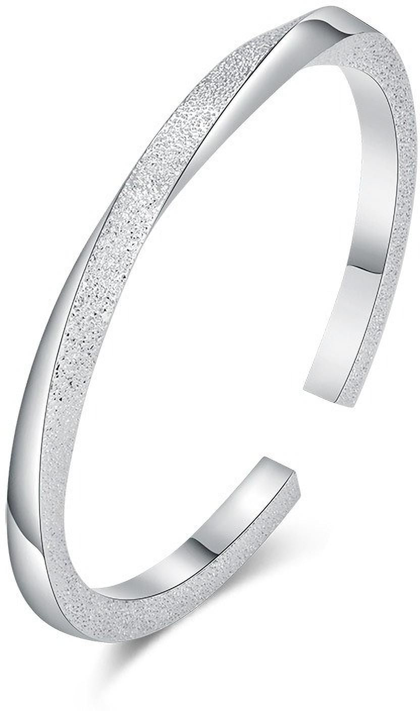 MYKI Elegant Plain Kada (MKBRAD378)