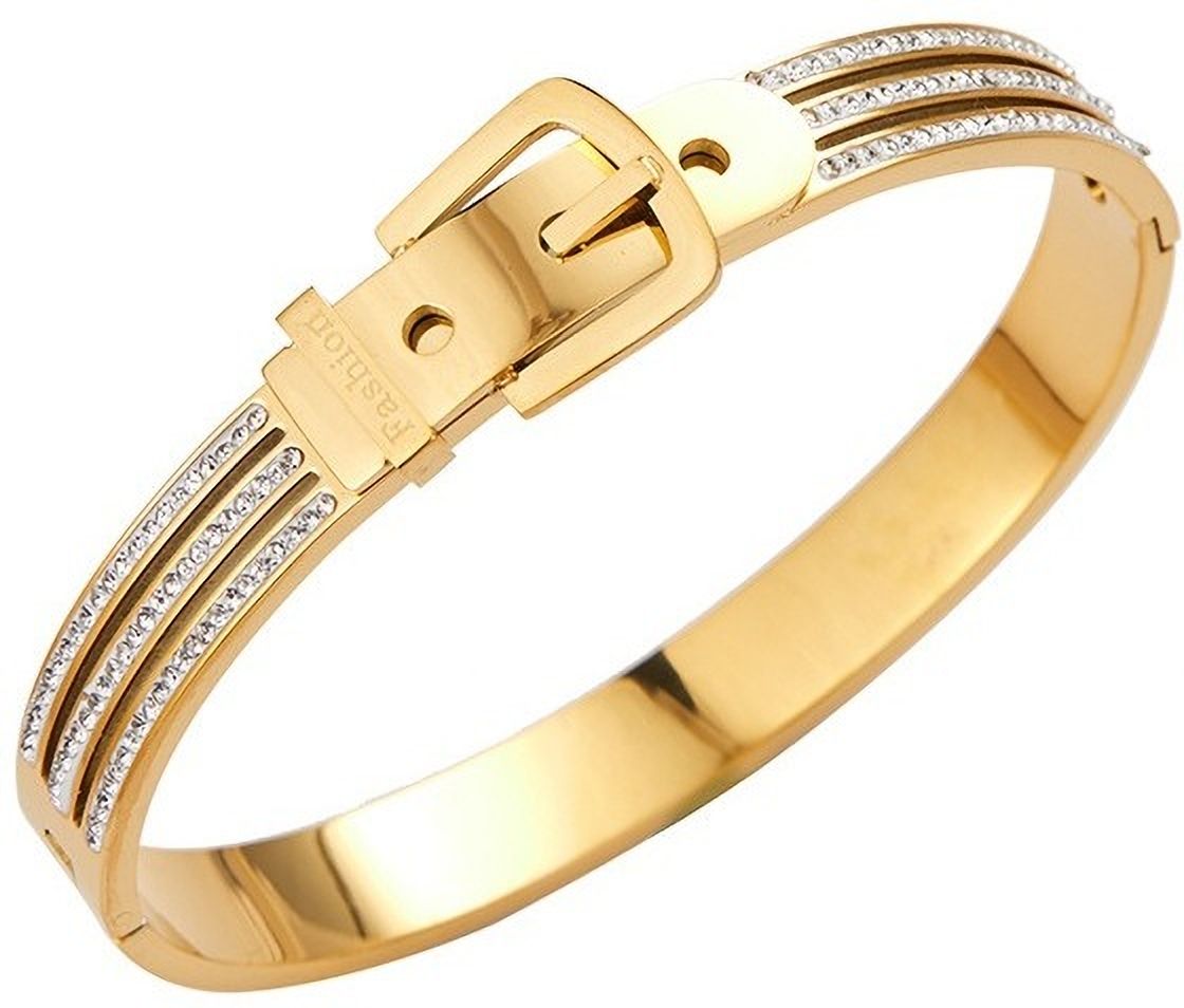 MYKI Belt Shaped Kada Bracelet (MKBRAD407)