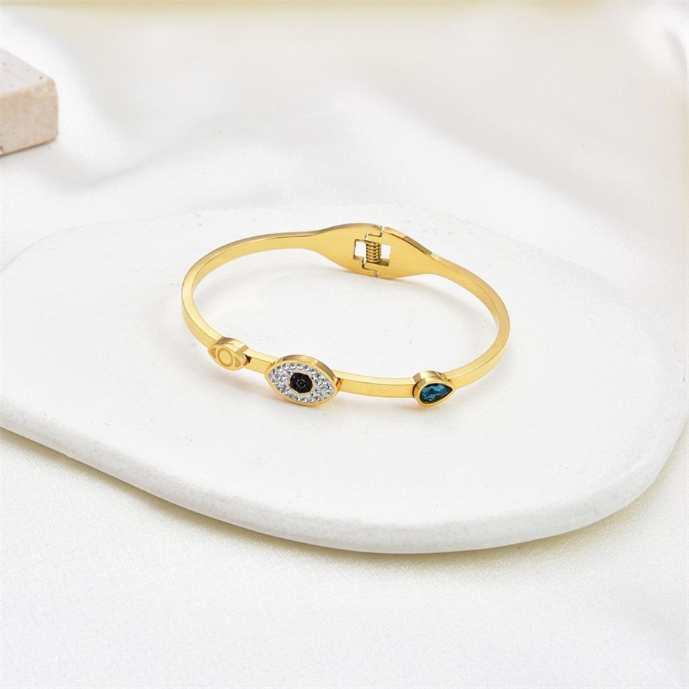 MYKI Gorgeous Evil Eye Bracelet (2.4inch diameter) (MKBRAD455G)