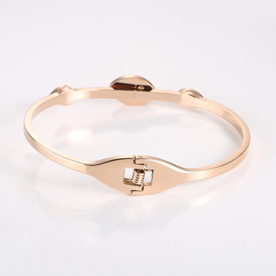 MYKI Gorgeous Evil Eye Bracelet (2.4inch diameter) (MKBRAD455RG)
