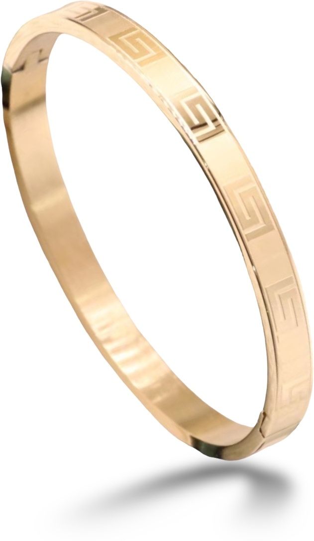 MYKI Glorious Love Bracelet(6 mm thickness, 2.4 diameter) (MKBRAD464G)