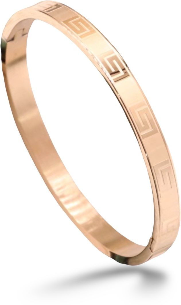 MYKI Glorious Love Bracelet(6 mm thickness, 2.4 diameter) (MKBRAD464RG)