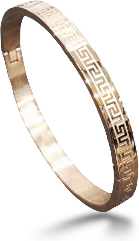 MYKI Astonishing Love Unisex Bracelet (6 mm thickness, 2.4 diameter) (MKBRAD467RG)