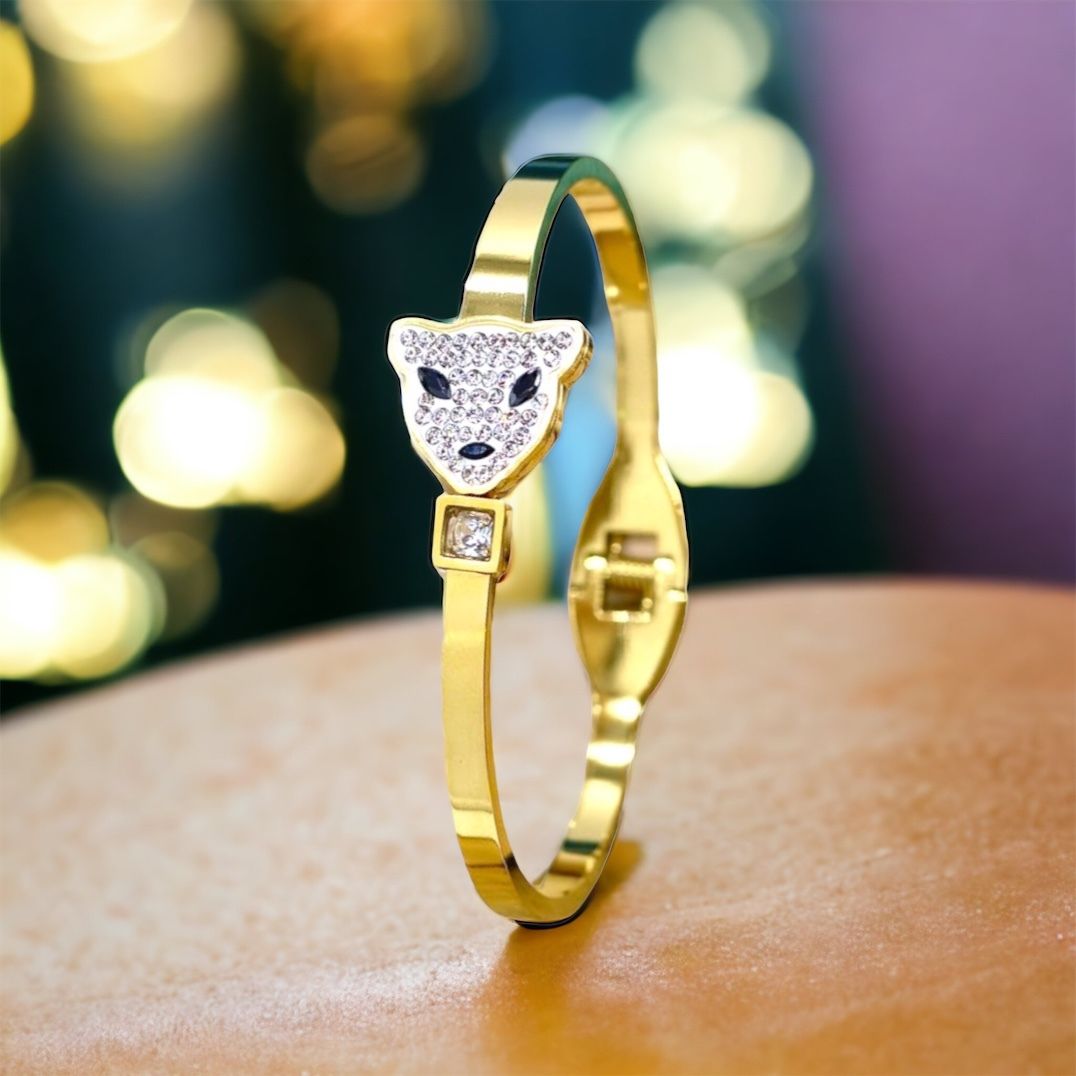 MYKI Beautiful Creature Design Kada Bracelet (MKBRAD491G)