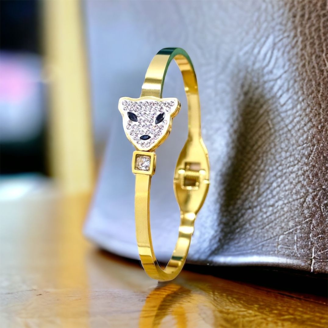 MYKI Beautiful Creature Design Kada Bracelet (MKBRAD491G)