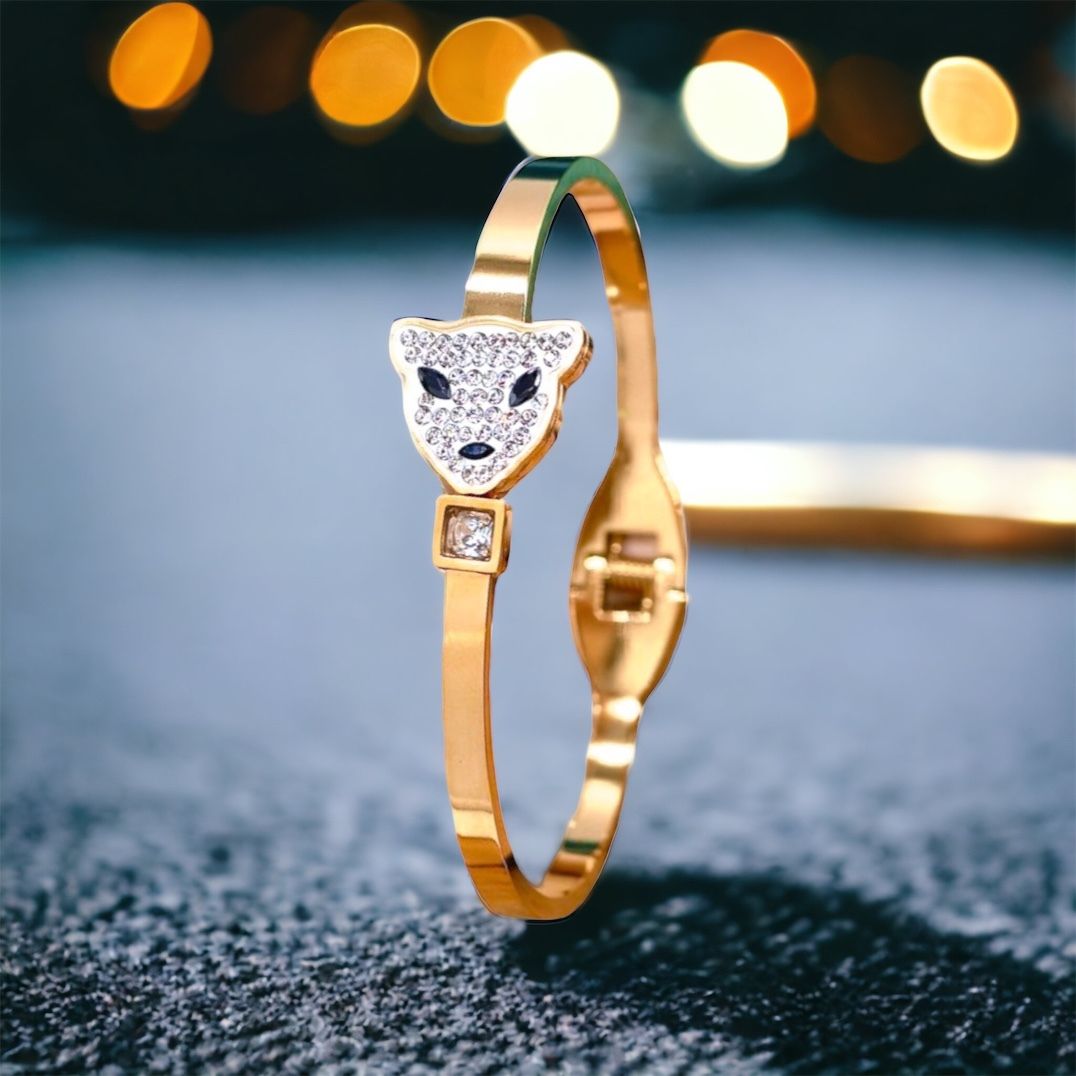 MYKI Beautiful Creature Design Kada Bracelet (MKBRAD491RG)