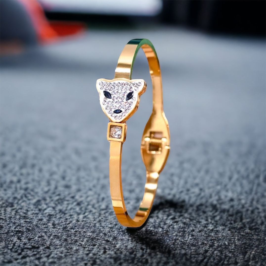 MYKI Beautiful Creature Design Kada Bracelet (MKBRAD491RG)