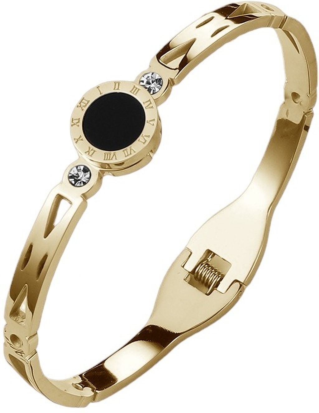 MYKI Stylish Roman Numbers Bracelet (MKBRAD526)