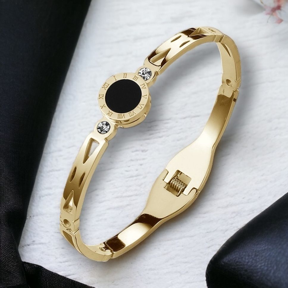 MYKI Stylish Roman Numbers Bracelet (MKBRAD526)