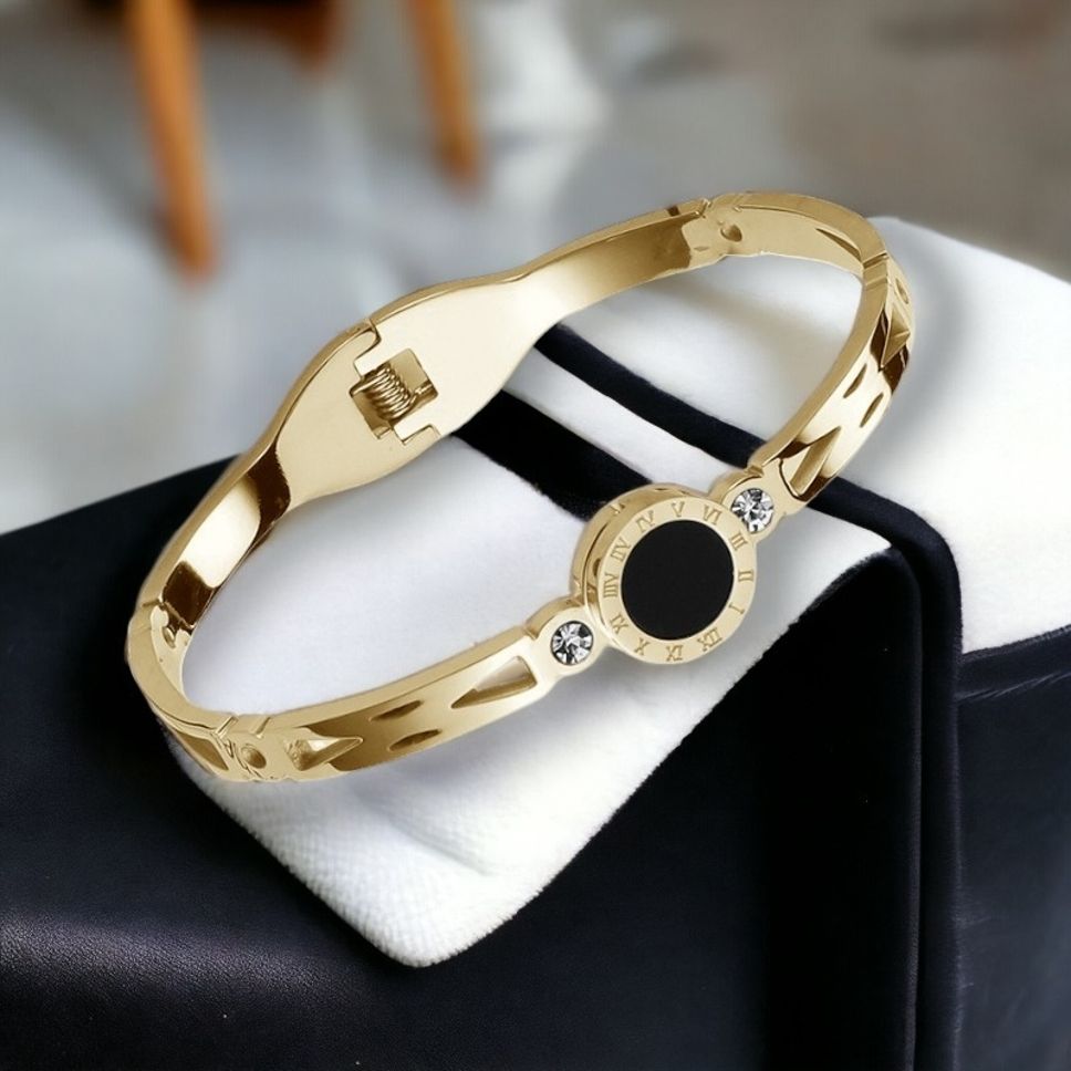 MYKI Stylish Roman Numbers Bracelet (MKBRAD526)